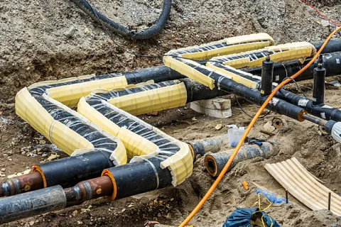 plomberie d'un évier,